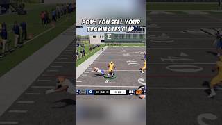 Would you be mad if I did this to you nfl football americanfootball cfb25 funny [upl. by Nonrev]