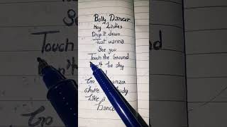 Belly dancer overlay edit lyrics song music art shorts drawing [upl. by Aruat]