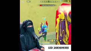 হায় আল্লাহ 😖😖cutejannatgaming garenafreefire girlgamer jannatgaming short freefire [upl. by Miner913]