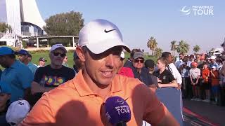 Rory McIlroy Sunday Flash Interview 2024 Dubai Invitational © DP World Tour [upl. by Bearnard]