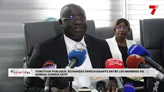 Fonction publique  quotéchanges enrichissants entre les membres du bureau consultatif [upl. by Narib546]