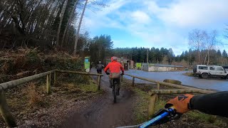 Forest of dean Red trail full length 4k video [upl. by Adnamahs]