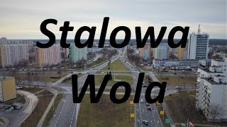 Stalowa Wola z drona  Stalowa Wola z lotu ptaka DJI 4k [upl. by Elimaj]