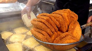 식빵고로케 Amazing Skill of the Fried Croquette Toast Master  Korean street food [upl. by Avigdor947]