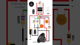 TDA 2050 ic amplifier  Amplifier shorts diy amplifier [upl. by The297]