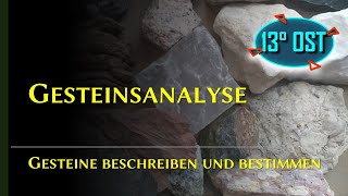 Gesteinsarten und Gesteinstypen am praktischen Beispiel erklärt [upl. by Damales]