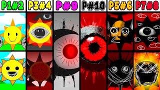 All Phases in Incredibox Sprunki Phase 2 VS Phase 3 VS Phase 4 VS Phase 5 VS Phase 6 VS Phase 710 [upl. by Nalak958]