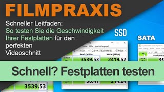 Optimieren Sie Ihren Videoschnitt Schnelle und wichtige Anleitung zum Testen Ihrer Festplatten [upl. by Annetta]