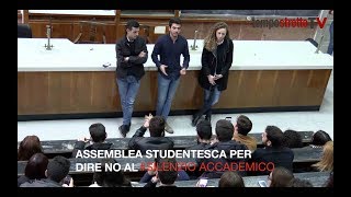 Assemblea studentesca per dire no al silenzioaccademico [upl. by Alyam]