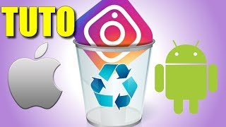 TUTO  Supprimer Définitivement un Compte Instagram sur son iPhoneAndroid [upl. by Shea739]