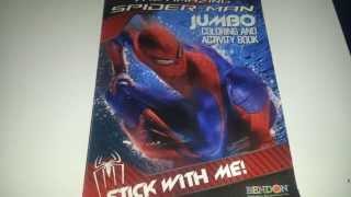 Ep 1 The Amazing Spider Man JUMBO Coloring Book [upl. by Glover949]