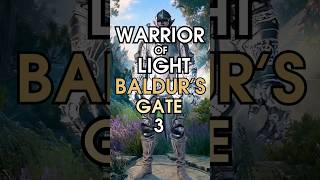 a WARRIOR OF LIGHT build for Baldurs Gate 3 in 1min  PaladinCleric shorts gaming baldursgate3 [upl. by Loralie353]