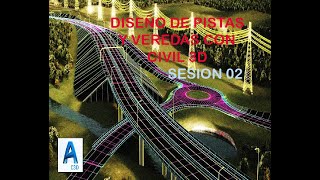 CURSO DISEÑO DE PISTAS Y VEREDAS CON CIVIL 3D SESION 02 [upl. by Anatnahs]