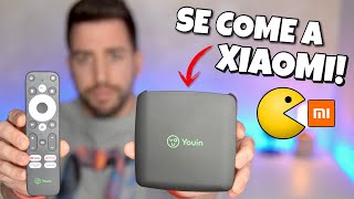 El NUEVO TV BOX 100 CERTIFICADO que supera a XIAOMI y MECOOL 🤩  Youin YouBox [upl. by Rosanna]