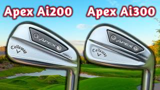 Callaway Apex Ai200 Apex Ai300 Irons Which is right for you [upl. by Hen]