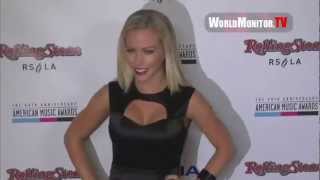 Kendra Wilkinson arrives at Rolling Stone 2012 American Music Awards after party [upl. by Mages]