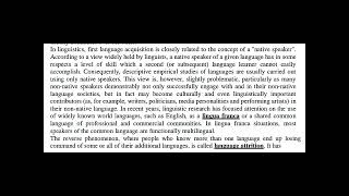 Multilingualism and Bilingualism  complete notes [upl. by Anson]