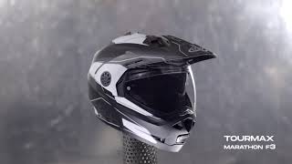 CABERG TOURMAX Marathon F3  HELMET VIEW 360° [upl. by Spense974]