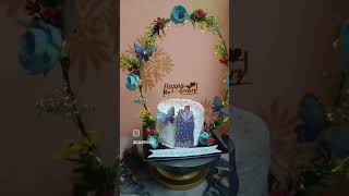 Flower Gate Cake rasmalai cake anniversarycake surprisegift cakeryhub song milengehumnahi [upl. by Ennayk771]