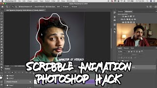 How To Draw Scribble Animations Photoshop 2019 [upl. by Alrahc]