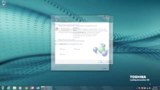 Toshiba HowTo Connecting to a WiFi network using Windows 7 [upl. by Kcinnay]