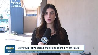 Inscrição para vestibulinho das Etecs pode ser feita até 17 de maio [upl. by Valleau449]