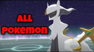 All Pokémon in Pokémon Legends Arceus [upl. by Hump]