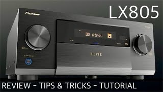 Best Receiver Under 5K for Only 3K Pioneer VSXLX805 Review  How To  Tips and Tricks  Tutorial [upl. by Ciaphus]