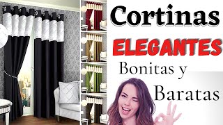 🥇 CORTINAS PARA SALAS Modernas ✔️ TOP 12 Modelos de Cortinas baratas y bonitas en amazon 2020 [upl. by Tien85]