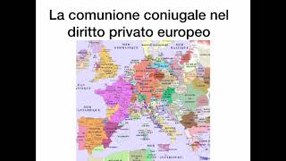 Loggetto della comunione dei beni [upl. by Hsakaa911]