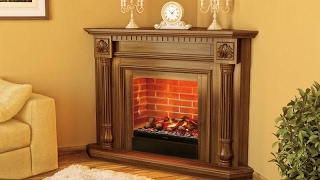 Electric Fireplace Dimplex Juneau OptiMyst Review For your design and renovation [upl. by Annaek]