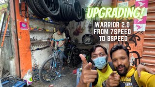 Upgrading my Seventy one Warrior 20 from 7speed to 8speed  FZ V3 fork oil seal repair [upl. by Inglebert]