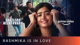 Rashmika Mandanna is in love with Mahesh Babu  Sarileru Neekevvaru  Train SceneAmazon Prime Video [upl. by Inavoig]