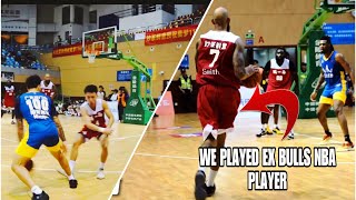 NBA PLAYER MADE US LOCK IN 5V5 IN CHINA [upl. by Eilloh]