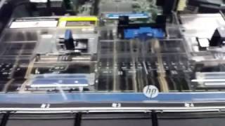 How to change a HP Proliant DL380p Gen 8 raid array capacitorbattery [upl. by Anidal]