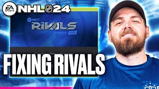 FIXING RIVALS IN NHL 24 [upl. by Naihtniroc658]