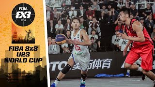 Philippines in an epic battle vs China  Full Game  FIBA 3x3 U23 World Cup 2018  3x3 Basketball [upl. by Pegma]