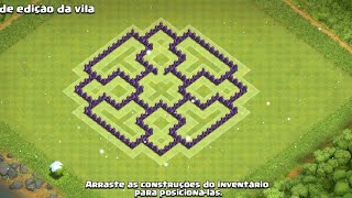 Layout CV7 Clash Of Clans 100 ANTI PT [upl. by Feirahs628]