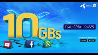 Telenor 4G Weekly Ultra Plus  10GBs in Rs 225 [upl. by Thibaud]