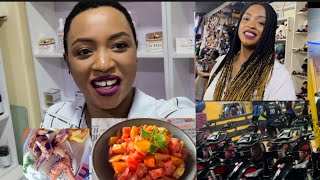 Vlog Tujyane kugura Amavuta muri sport  kugura wig  kurya inkweto zabana byose twagiye 🔥 😍👌 [upl. by Ellednahc]