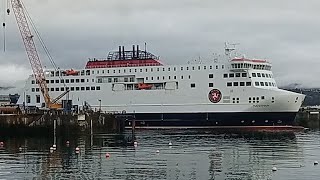 Manxman leaving Douglas to heysham [upl. by Hartnett940]