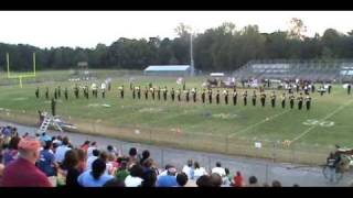 Lincolnton High School Marching Band Show quotTop Gunquot [upl. by Monteith904]