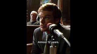 Dexter In Court  Dexter S1E2  shorts [upl. by Adeline]