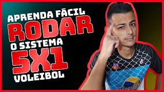 SISTEMA 5X1 VOLEIBOL APRENDA RÁPIDO [upl. by Wallas394]