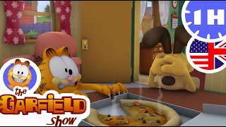 🤪 Garfield eats a not so good pizza 🍕  The Garfield Show [upl. by Nueormahc135]