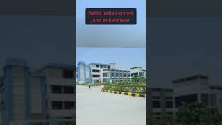 RALLIS INDIA LIMITED JOBS IN ANKLESHWAR GIDC hindisong bhojpuri [upl. by Estevan]