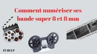 Convertir bande super 8 et 8 mm en format numérique [upl. by Ari]