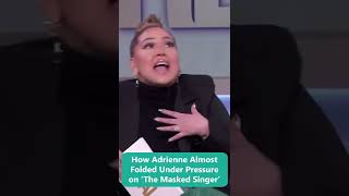 How Adrienne Almost Folded Under Pressure on ‘The Masked Singer’ [upl. by Ahscrop]