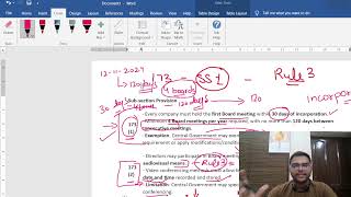 Sec 173 Companies Act  SS 1 ICSI  Rule 3 Companies Meetings of Board and its Powers Rules 2014 [upl. by Revlys]