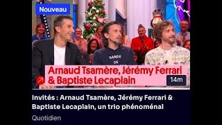 Quotidien Émission du 09 décembre 2024 avec Jérémy Ferrari Baptiste Lecaplain et Arnaud Tsamere [upl. by Almeria963]